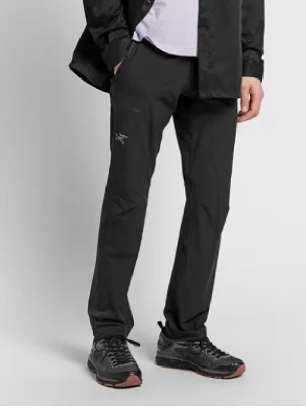 Arc’teryx Gamma LT Black Hiking Climbing Pant Belted-Large